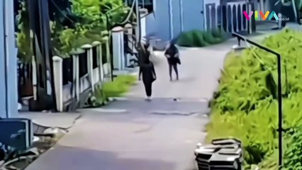 PARAH! ODGJ Hantam Perempuan Pakai Batu Besar