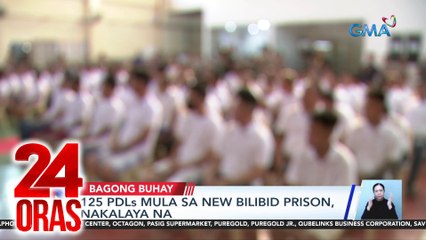 125 PDLs mula sa New Bilibid Prison, nakalaya na | 24 Oras