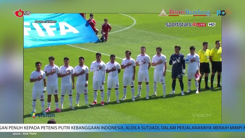 Erick Thohir Duduk Bareng Presiden FIFA Nonton Indonesia vs Guinea