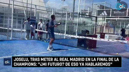 Joselu, tras meter al Real Madrid en la final de la Champions: "¿Mi futuro? De eso ya hablaremos”
