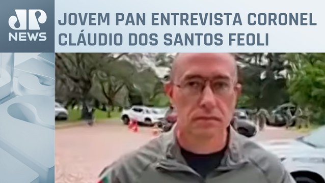 Comandante-geral da Brigada Militar do RS fala sobre enfrentamento contra roubos e saques