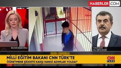 Bakan Tekin: Öğretmene şiddete yasal düzenleme haftaya Meclis'e gelir, Haziran başında yasalaşmasını bekliyoruz