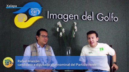 PVEM va por medio millón de votos en Veracruz, afirma candidato Rafa Alarcón