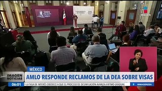 López Obrador responde a los reclamos de la DEA sobre visas de trabajo