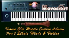 Korg Kronos EXs Middle Eastern Winds & Violins