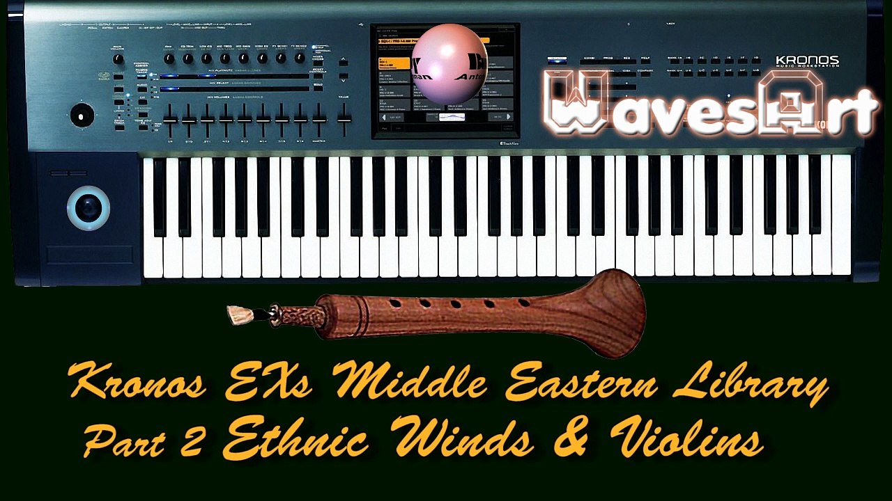 Korg Kronos EXs Middle Eastern Winds & Violins