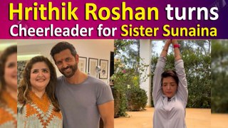 Hrithik Roshan Encourages his Sister Sunaina with Heartfelt Post
