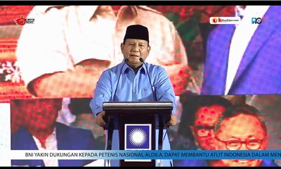 Prabowo Ceritakan Makna Angka 8 dan 13 yang Kerap Muncul di Hidupnya