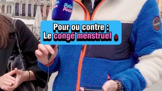 Pour ou contre le congé menstruel Partie 1 