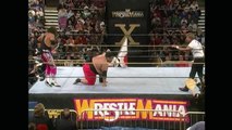 Yokozuna vs. Bret Hart - WWE Championship Match WrestleMania X