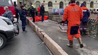 Rusya'da yolcu otobüsü nehre düştü: 4 ölü