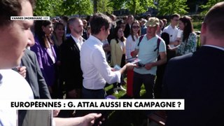 Européennes : G. Attal aussi en campagne