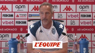 Hütter : «On doit respecter le football» - Foot - L1 - Monaco