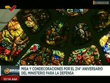 Caracas | MPPD celebra misa y entrega condecoraciones por sus 214° aniversario