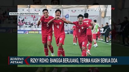 Kapten Timnas U-23 Rizky Ridho Ucapkan Terima Kasih di Akun Instagramnya