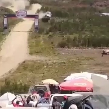 WRC 2 2024 Portugal SS05 Suninen Big Crash Rolls