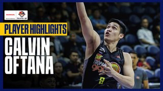 PBA Player of the Game Highlights: Calvin Oftana strikes as TNT claims Game 1 of playoff series vs. Rain or Shine
