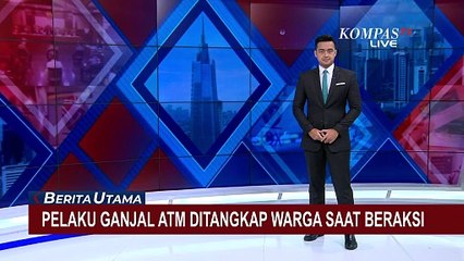 Detik-Detik Pelaku Ganjal ATM Diringkus Warga Saat Beraksi di Minimarket