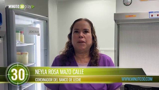 Cumple 10 años el Banco de Leche Humana del Hospital General de Medellín; 9.115 bebés han recibido donación de leche materna