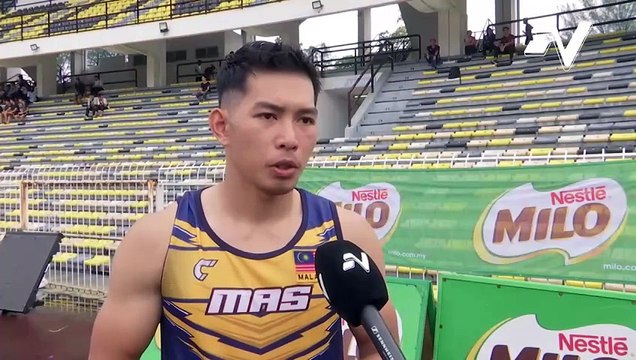 Andre Anura juara lompat kijang di Terbuka Perak Cahya Mata Sarawak Super Series II