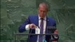 Ambasciatore israeliano distrugge la carta dell'Onu per protesta contro l'ammissione Palestina