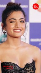 Rashmika Mandanna Dazzles with Stunning Thighs at Zee Cine Awards 2023 ✨