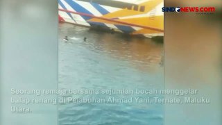 Remaja Tewas Tenggelam saat Balap Renang di Pelabuhan Ternate, Diduga Kelelahan