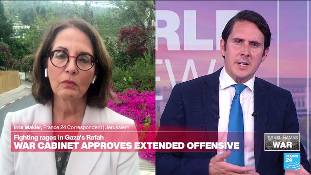 Israeli war cabinet approves expansion of Rafah operation in Gaza