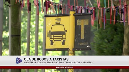 OLA DE ROBOS A TAXISTAS