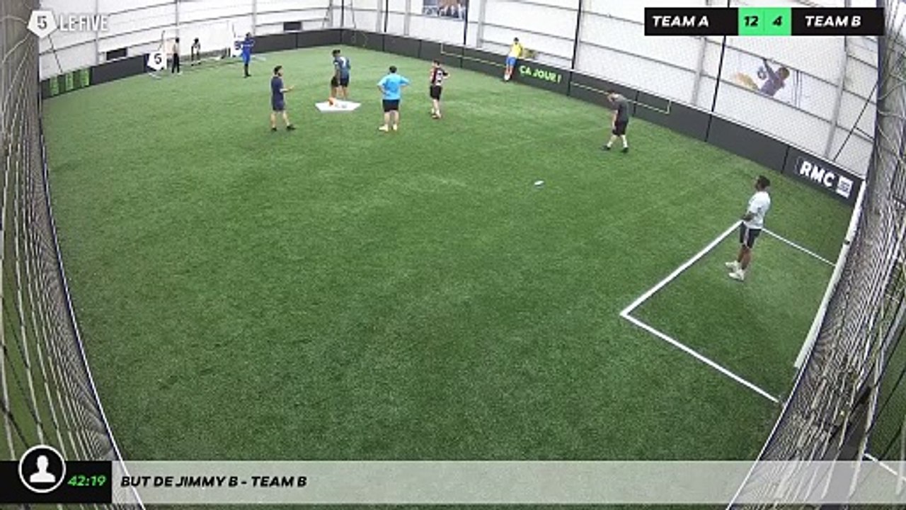 But de Jimmy B - Team B