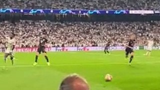 El feo gesto de Vinicius Jr con Kimmich en el Real Madrid-Bayern