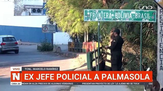 Ex jefe policial acusado de narcotráfico es enviado a Palmasola