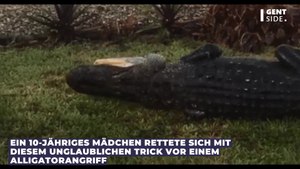 10-jährige erlebt Albtraum: Dieser unglaubliche Trick rettet sie vor einem Alligator