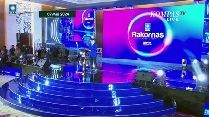 [FULL] Pidato Zulkifli Hasan di Rakornas: PAN Selalu Bersama Prabowo untuk Membantu