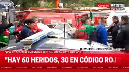 El secretario de Transporte, Franco Mogetta, deslizó que una de las razones podría ser el robo de cables