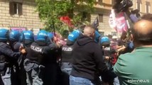 Roma, tensione al corteo contro gli Stati Generali della Natalit?