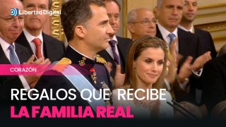 Zarzuela ha hecho públicos los regalo que recibe al año la Familia Real