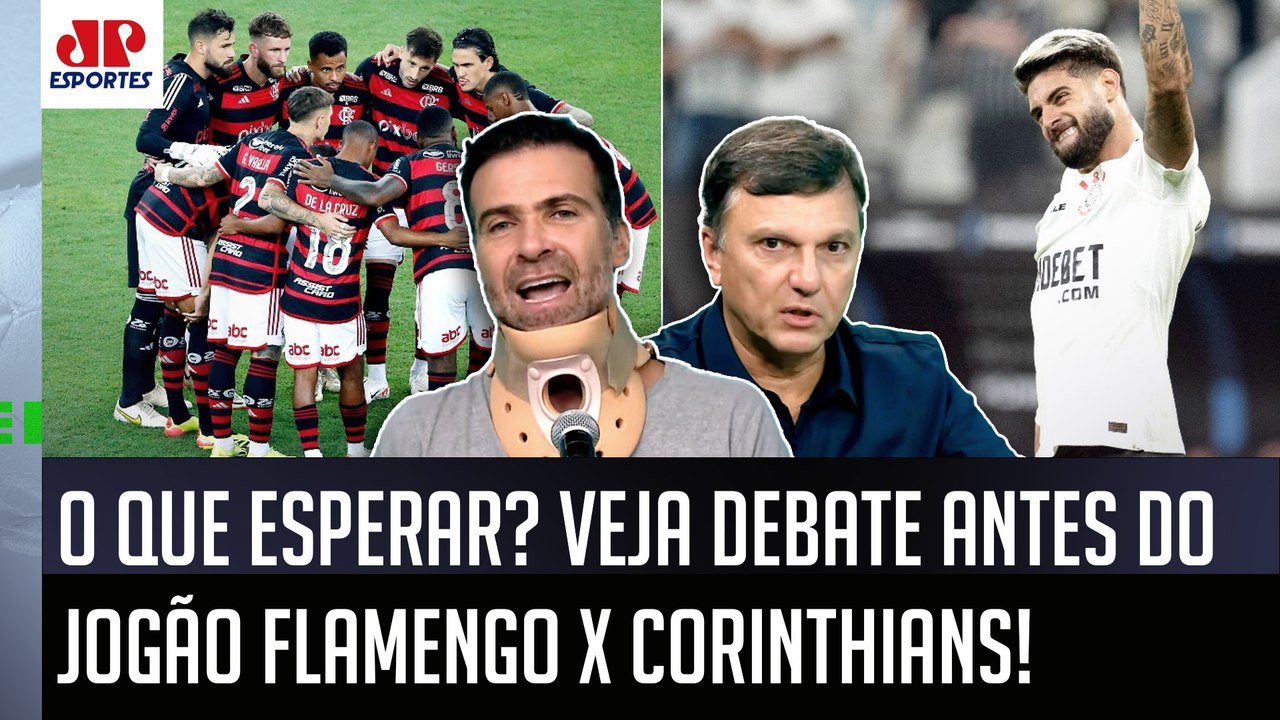 "JÁ É UMA MUDANÇA! A INFORMAÇÃO é que o Flamengo contra o Corinthians..." JOGÃO PROVOCA DEBATE!