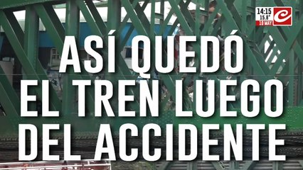 Choque de trenes en Palermo: comenzó el peritaje sobre el puente que podría derrumbarse
