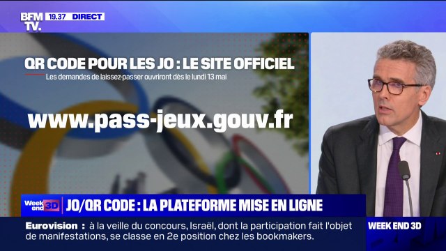 QR Codes pour circuler à Paris pendant les JO: Il s'agit de vérifier que les intéressés ne présentent pas des profils inadéquats pour cette cérémonie , affirme Marc Guillaume, préfet d'Île-de-France