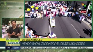 Mexicanos se movilizan por el día de las madres