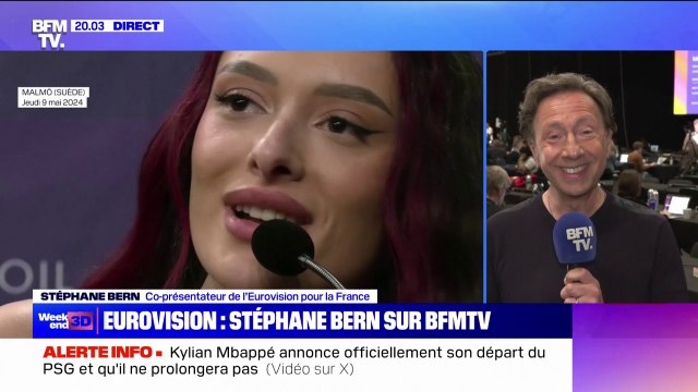 Polémiques autour de la participation d'Israël à l'Eurovision: On s'attend toujours aux polémiques, mais elles restent à la porte , affirme Stéphane Bern