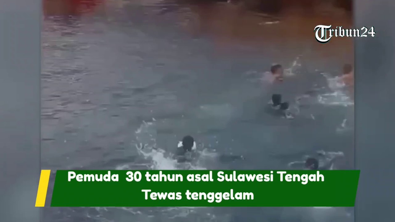 Pemuda  30 tahun asal Sulawesi Tengah Tewas tenggelam