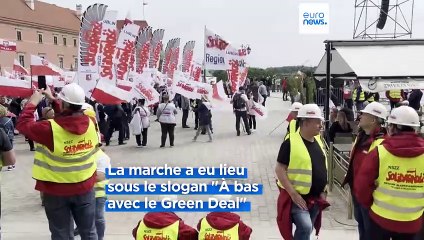 Des milliers de polonais manifestent contre le Pacte Vert de l'UE