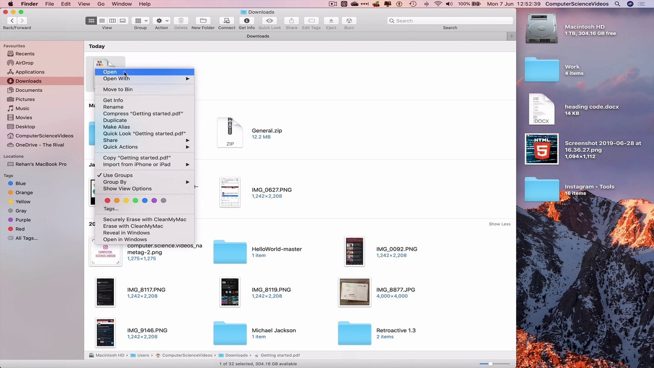 How to SAVE Your Google Drive File To a Mac - Basic Tutorial | New