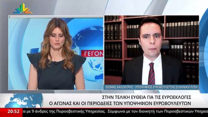 Ο Υποψήφιος Ευρωβουλευτής Ελληνικής Λύσης, Θωμάς Καλοκύρης στο STAR