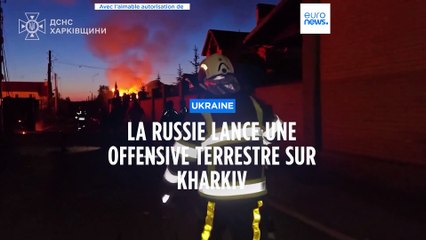 Russie lance une nouvelle offensive terrestre dans la région de Kharkiv 🇷🇺