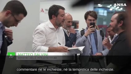 Caso Toti, Salvini: "Fa bene a non dimettersi"