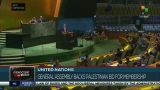 General Assembly recognizes increased Palestinian participation in the United Nations