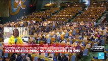 Informe desde Nueva York: ONU vota a favor de adhesión palestina como Estado